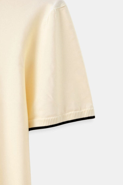 Contrast Slim Fitted Polo