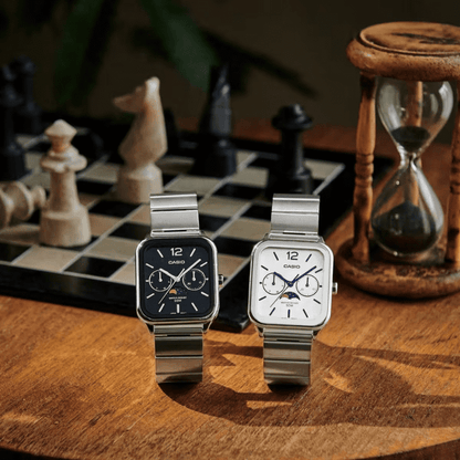 С А Ѕ I О Lunar 36 mm Watch - Water Resistant | Stainless Steel